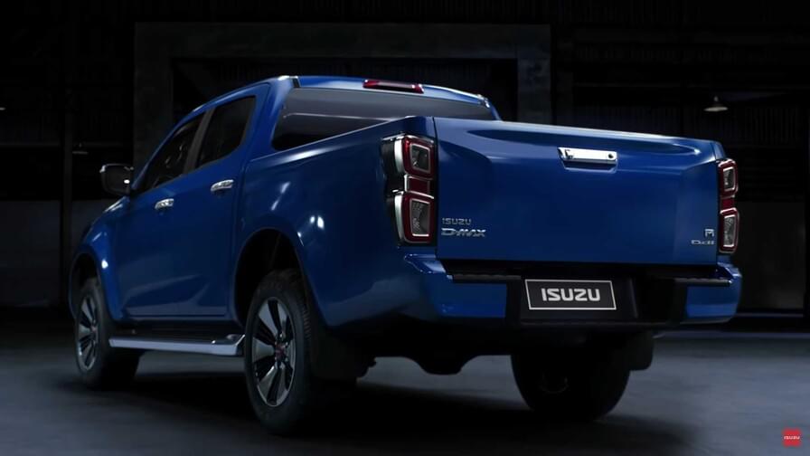 Isuzu D-MAX príslušenstvo dizajn bočný nášľap